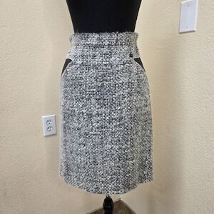 Chanel Tweed Boucle Skirt